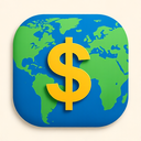 icon_geography_dollar_sign_rounded icon preview