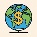 icon_geography_dollar_sign_simplified icon preview