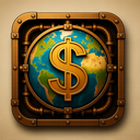 icon_geography_dollar_sign_steampunk icon preview