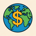 icon_geography_dollar_sign_symmetrical icon preview
