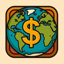 icon_geography_dollar_sign_tribal icon preview