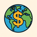 icon_geography_dollar_sign_vector icon preview