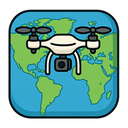icon_geography_drone_cartoon icon preview