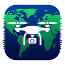 icon_geography_drone_digital_glitch icon preview