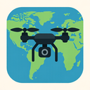 icon_geography_drone_flat_design icon preview