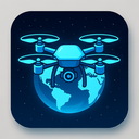 icon_geography_drone_futuristic icon preview