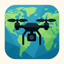 icon_geography_drone_geometric icon preview