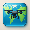 icon_geography_drone_glassy icon preview