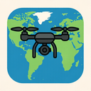 icon_geography_drone_iconic icon preview