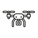 icon_geography_drone_line_art icon preview