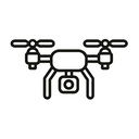 icon_geography_drone_minimal_outline icon preview