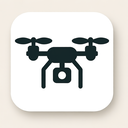 icon_geography_drone_minimalist icon preview