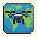icon_geography_drone_pixel_art icon preview