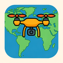 icon_geography_drone_playful icon preview