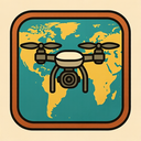 icon_geography_drone_retro icon preview