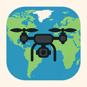 icon_geography_drone_rounded icon preview