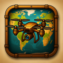 icon_geography_drone_steampunk icon preview