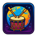 icon_geography_drum_cyberpunk icon preview