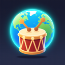 icon_geography_drum_glow_effect icon preview