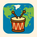 icon_geography_drum_iconic icon preview