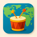 icon_geography_drum_origami icon preview