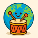 icon_geography_drum_playful icon preview