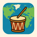 icon_geography_drum_thin icon preview