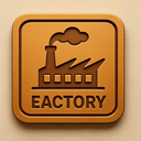 icon_geography_factory_embossed icon preview