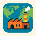 icon_geography_factory_flat_design icon preview