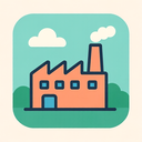 icon_geography_factory_flat_pastel icon preview