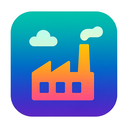icon_geography_factory_gradient icon preview