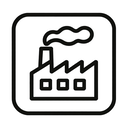 icon_geography_factory_monochrome icon preview