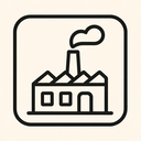 icon_geography_factory_outline icon preview