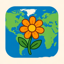 icon_geography_flower_dynamic icon preview