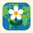 icon_geography_flower_flat_design icon preview
