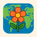 icon_geography_flower_iconic icon preview