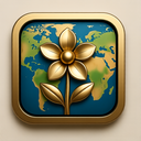 icon_geography_flower_metallic icon preview
