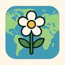 icon_geography_flower_minimalist icon preview