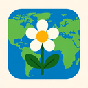 icon_geography_flower_modern icon preview