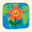icon_geography_flower_playful icon preview