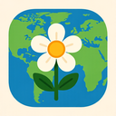 icon_geography_flower_rounded icon preview