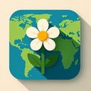 icon_geography_flower_shadow_effect icon preview