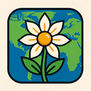 icon_geography_flower_sharp_edges icon preview