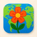 icon_geography_flower_vibrant_colors icon preview