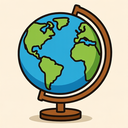 icon_geography_globe_cartoon icon preview