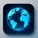 icon_geography_globe_futuristic icon preview