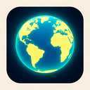 icon_geography_globe_glow_effect icon preview