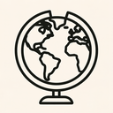 icon_geography_globe_minimal_outline icon preview