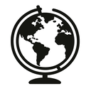 icon_geography_globe_monochrome icon preview