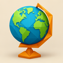 icon_geography_globe_origami icon preview